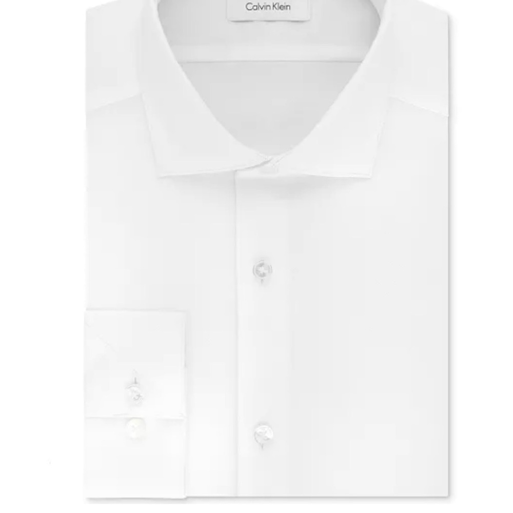 Men’s Calvin Klein slim Fit Dress Shirt size 15x34-35